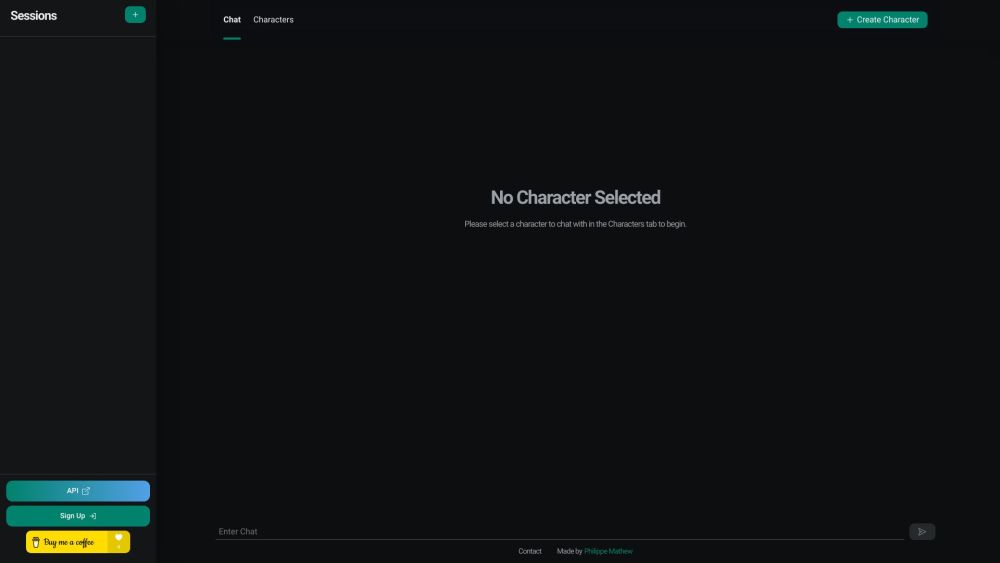 OptiTalk - Character Creation Service